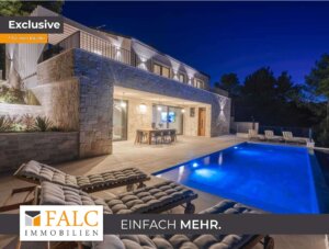 Mediterrane Villa mit Meerblick in Kroatien